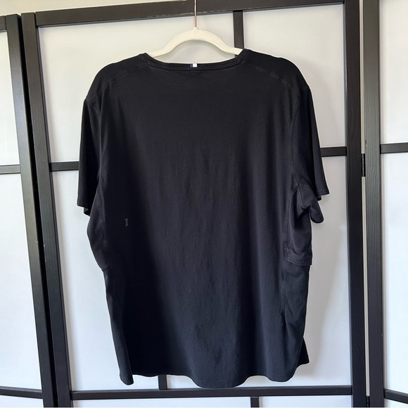 [M] Kit & Ace Men’s Casual Everyday Black Short Sleeve T-Shirt With Key Pocket - Picture 7 of 15